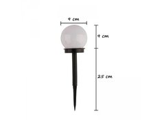 Szykowna lampa solarna w kształcie kuli 3 sztuki - Miniaturka zdjęcia nr 5