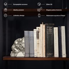 Podpórka do książek Sisyphus  Brass Poli - Miniaturka zdjęcia nr 2
