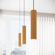 Lampa biurkowa Karbon 43x19.5x14.5cm do sypialni salonu złoty - Miniaturka zdjęcia nr 13