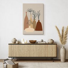 Obraz Na Płótnie Rośliny Styl Boho Minimalizm Martwa Natura 80x120cm - Miniaturka zdjęcia nr 7