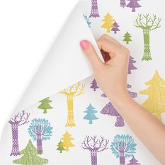 Tapeta las, drzewa do pokoju dziecka  - Miniaturka zdjęcia nr 3