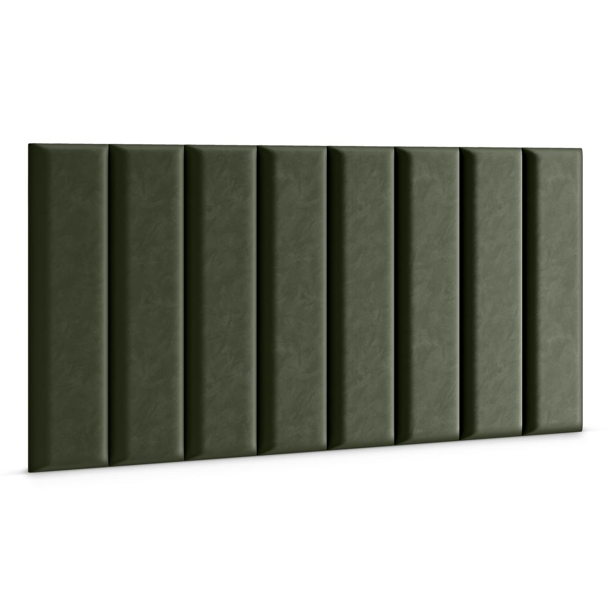 Panele tapicerowane 80x20 na ścianę prostokąt khaki nr. 3