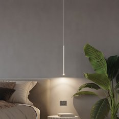 Lampa wisząca PASTELO 5P biała 110x25x25cm nowoczesna G9 do salonu - Miniaturka zdjęcia nr 7