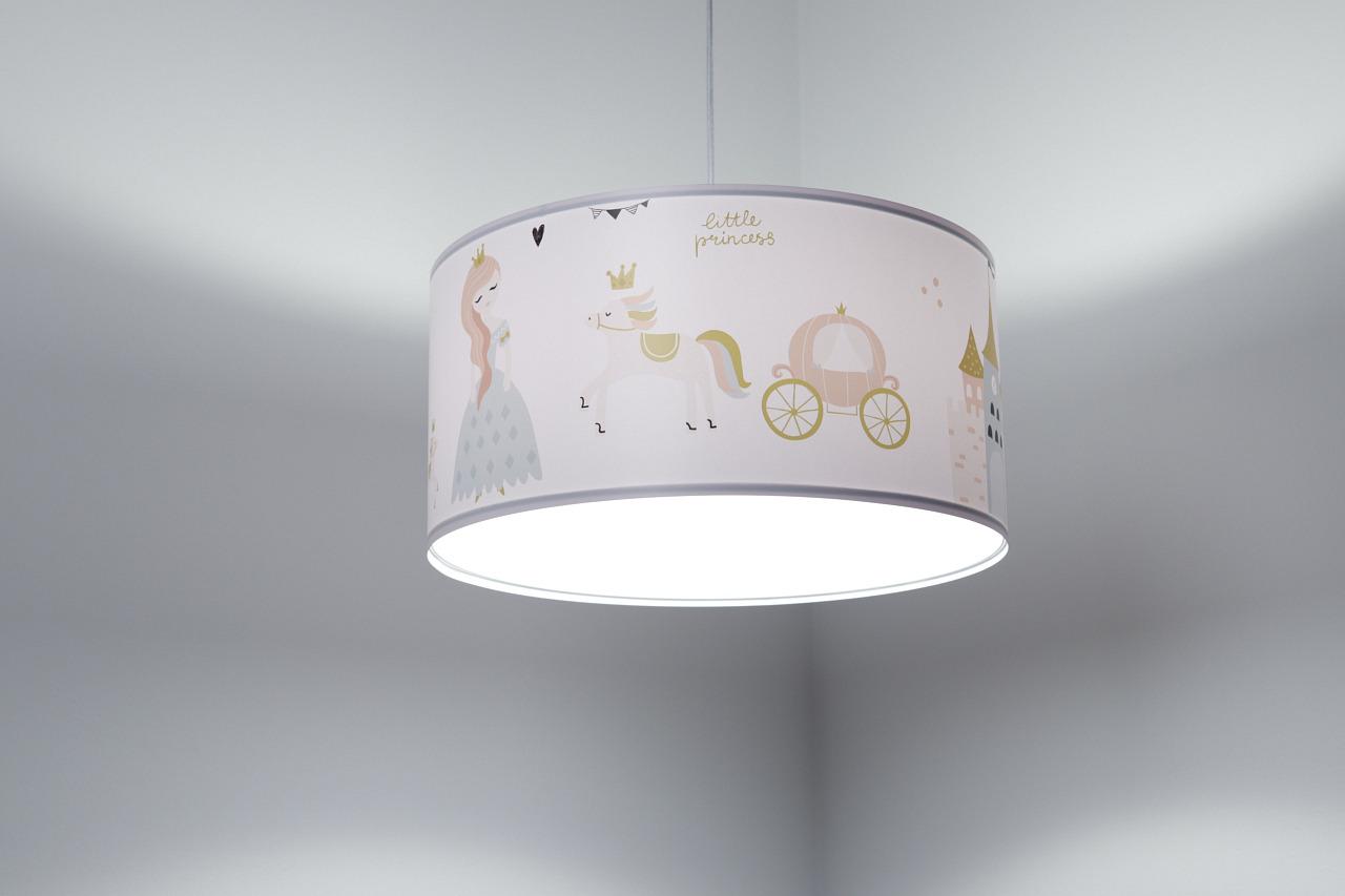 Lampa dziecięca KSIĘŻNICZKA SWEET DREAMS biała do pokoju dziecka nr. 8