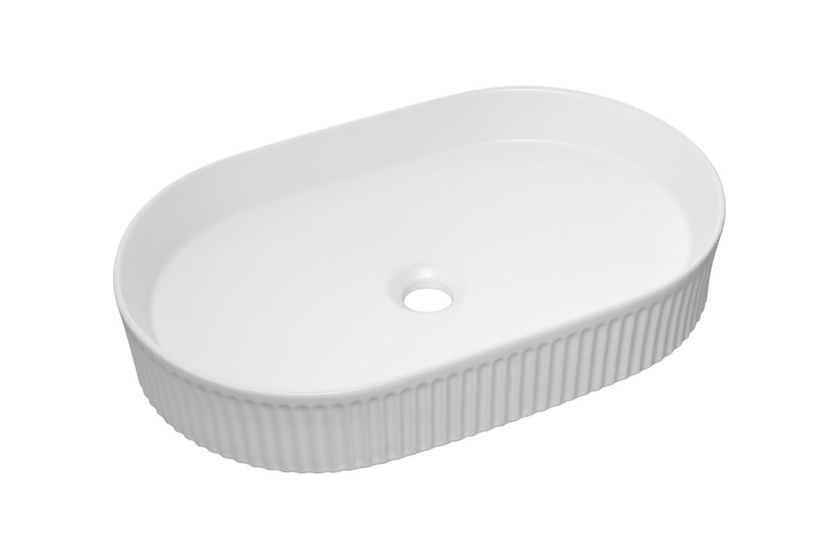 Szafka łazienkowa z umywalką 100 cm z blatem Aster White zestaw regał otwarty wisząca gładka biała dąb cremona do łazienki  nr. 10