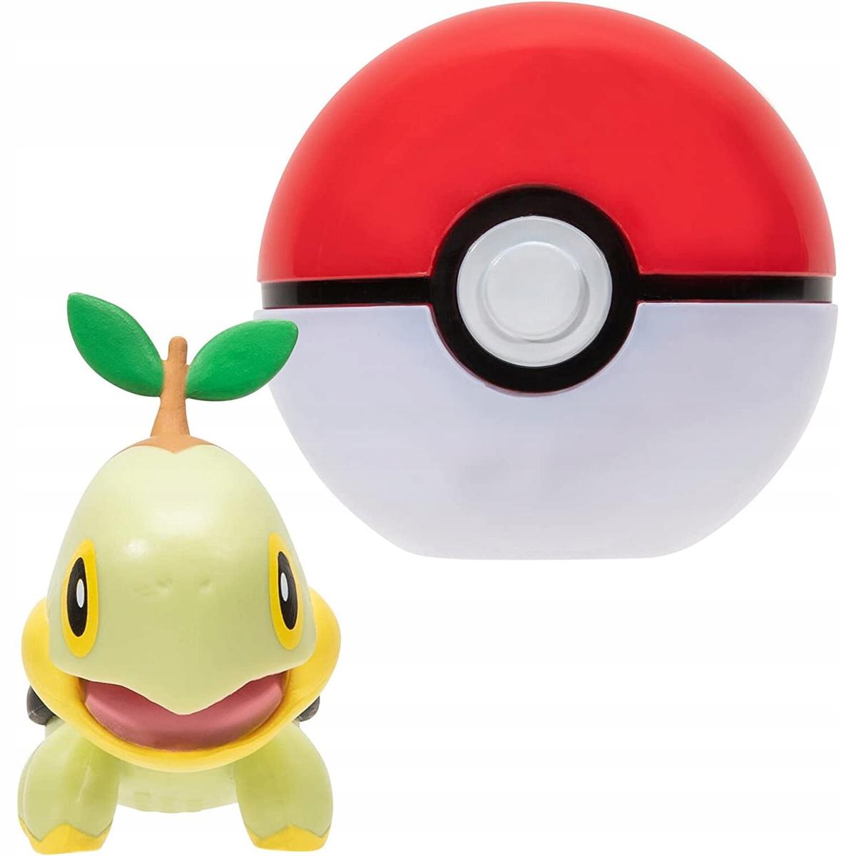 POKEMON CLIP 'N' GO FIGURKA TURTWIG + POKE BALL nr. 2