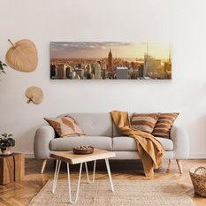 Obraz Do Biura Panorama NOWEGO YORKU Miasto Architektura 145x45cm - Miniaturka zdjęcia nr 6