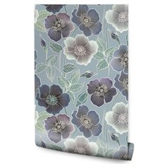 Tapeta KWIATY Rośliny w Stylu Vintage Natura Dekor - Miniaturka zdjęcia nr 1
