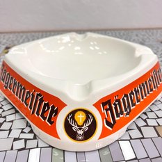 Porcelanowa popielnica reklamowa Jägermeister Goebel Keramik, Niemcy lata 70. - Miniaturka zdjęcia nr 7