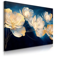 Obraz Na Płótnie Kwiaty Ekskluzywne Natura 120x80 Do Sypialni - Miniaturka zdjęcia nr 1