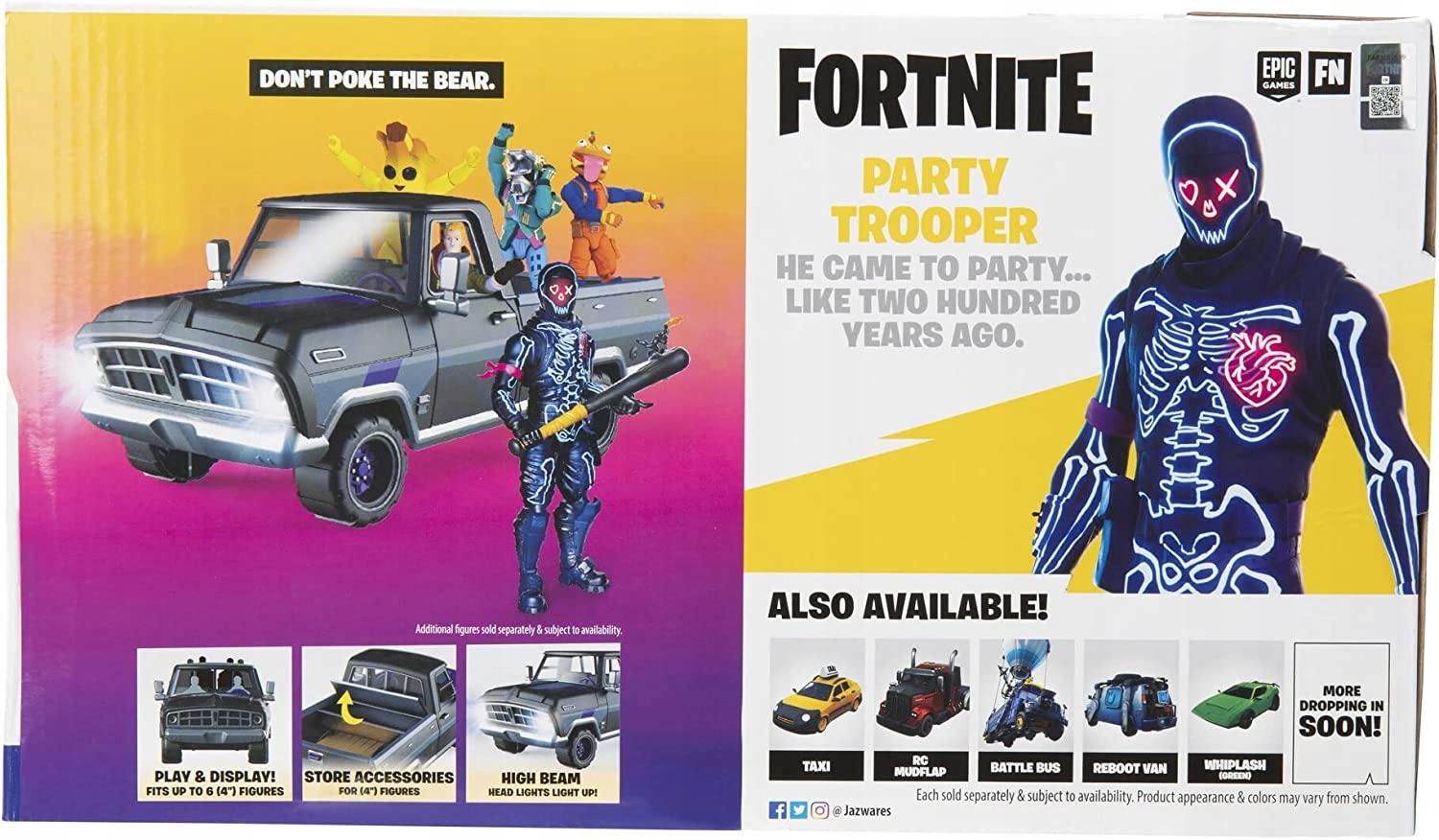 Figurka PARTY TROOPER pojazd fortnite the bear dla dziecka  nr. 9