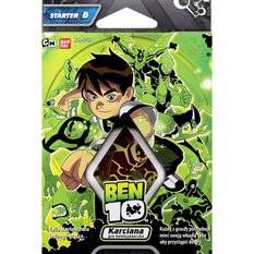 BEN 10 KARCIANA GRA KOLEKCJONERSKA BANDAI - TALIA STARTOWA - STARTER B - Miniaturka zdjęcia nr 1