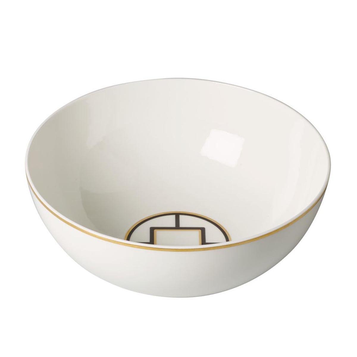 Miska 23 cm okrągła MetroChic Villeroy & Boch biała do jadalni