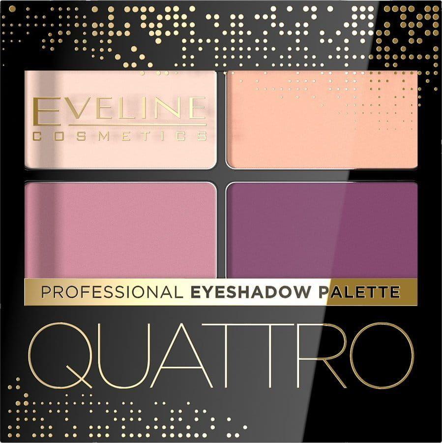 Eveline poczwórna paleta cieni Quattro 03 nr. 1