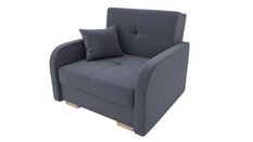 Sofa Pola 85x103x97 cm z funkcją spania do salonu rozkładana jasmine ciemnoszary - Miniaturka zdjęcia nr 1