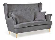 Zestaw wypoczynkowy mebli ARI 149x104x92 cm uszak sofa fotele pufy do salonu Mirofaza szary - Miniaturka zdjęcia nr 3