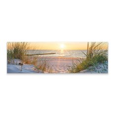 Obraz Do Salonu PLAŻA Morze Zachód Słońca Panorama Pejzaż 145x45cm - Miniaturka zdjęcia nr 2