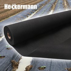 Agrowłóknina Heckermann 1,6x50m 100g/m2 Czarna - Miniaturka zdjęcia nr 2