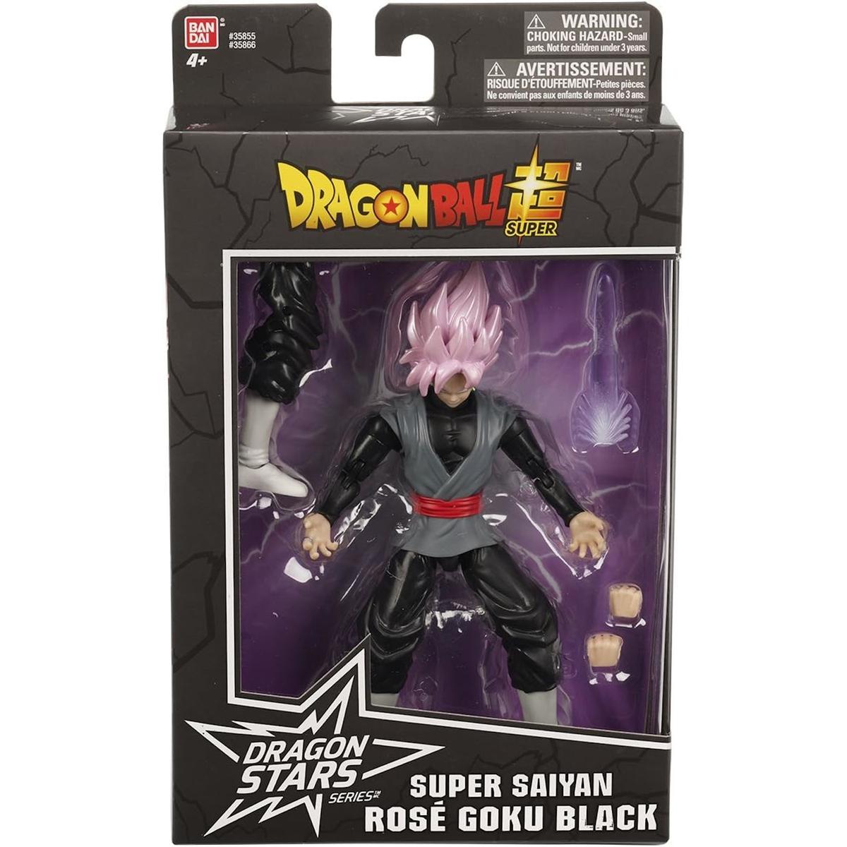 DRAGON BALL DRAGON STARS SERIES FIGURKA SUPER SAIYAN ROSE CZARNY GOKU BLACK