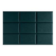 Panele tapicerowane 40x30 na ścianę wezgłowie turkusowy - Miniaturka zdjęcia nr 4