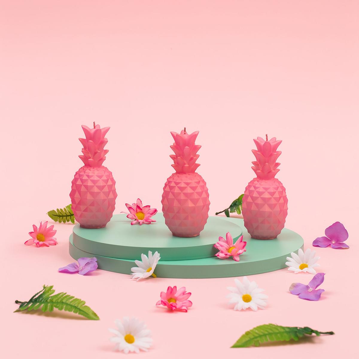 Świeca Pineapple Pink nr. 7