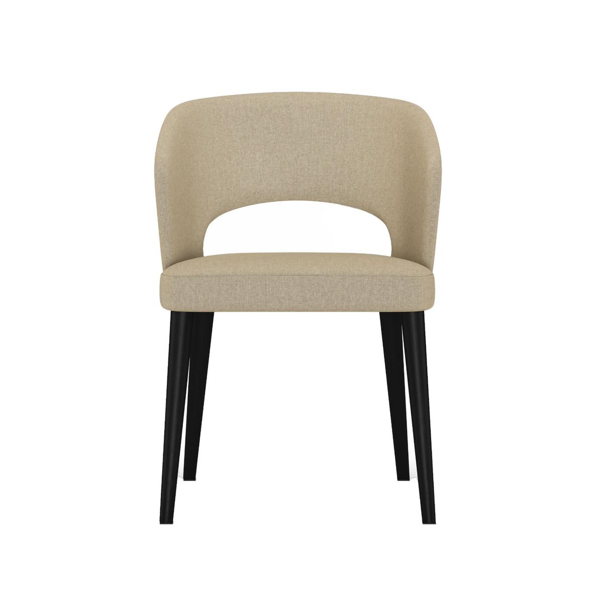 Krzesło DELUXE KR-8 50x60x85 cm welurowe do jadalni beżowy nr. 4