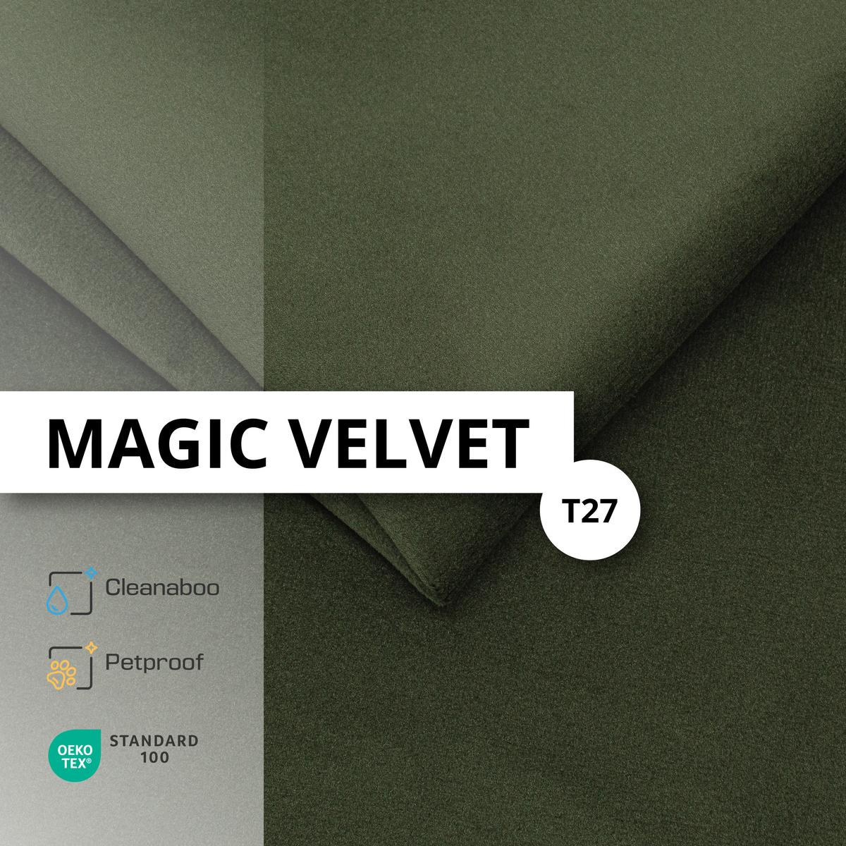 Łóżko Pojedyncze 90x200cm łóżko tapicerowane z pojemnikiem khaki do sypialni wezgłowie 100 cm nr. 13