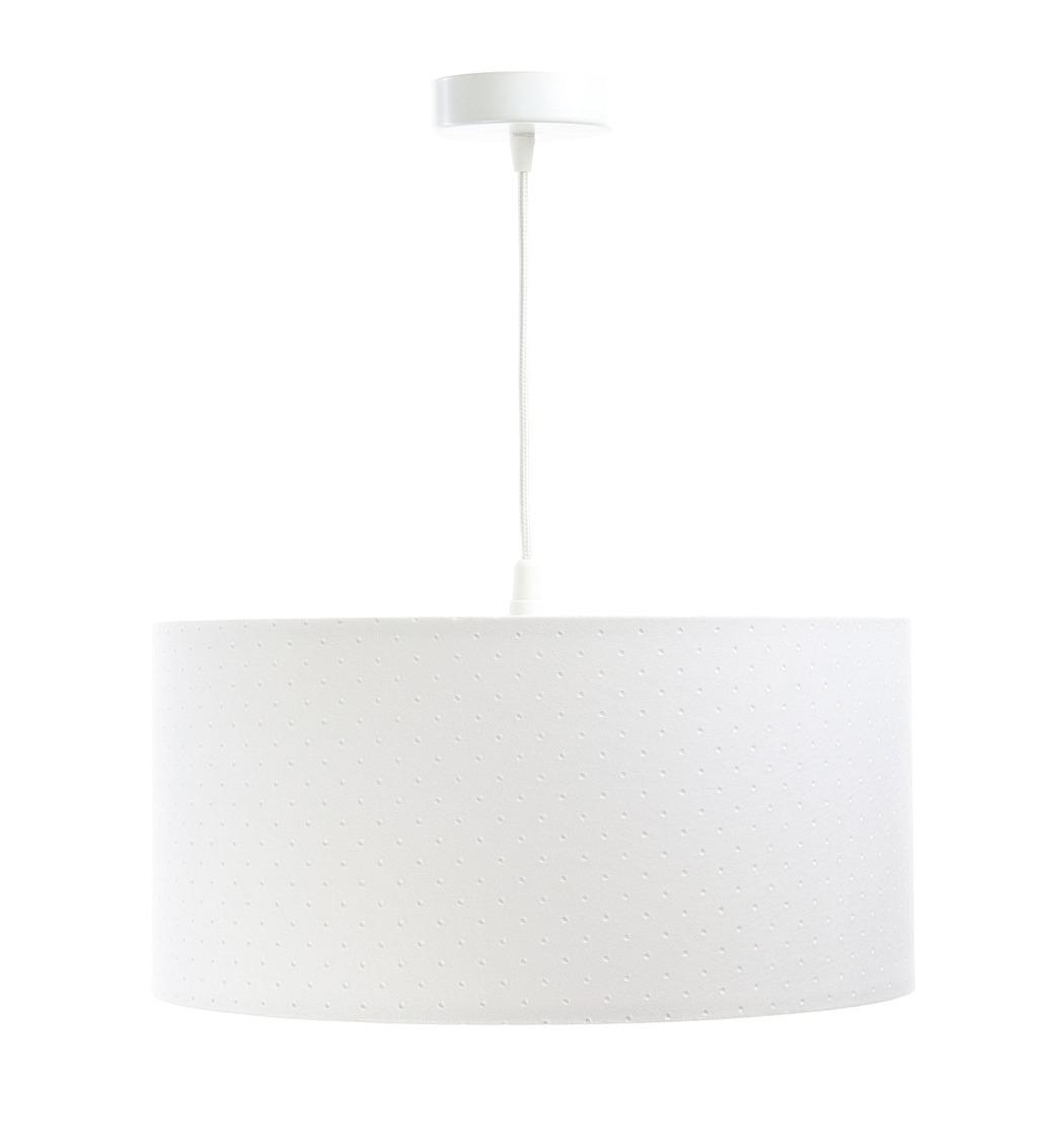 Lampa wisząca 40cm biała pikowana JASMIN BEBE do salonu sypialni pokoju dziecka nr. 3