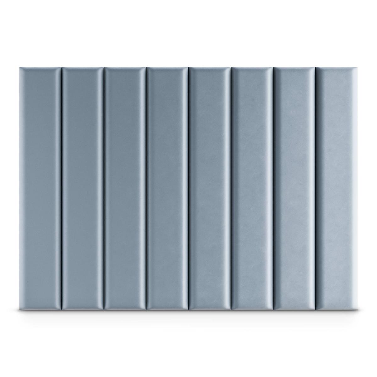 Panele tapicerowane 100x20 na ścianę magic velvet błękitny nr. 4