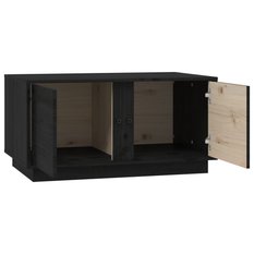 Stolik kawowy 80x50x40 cm z pojemnymi szufladami z litego drewna sosnowego do salonu - Miniaturka zdjęcia nr 8