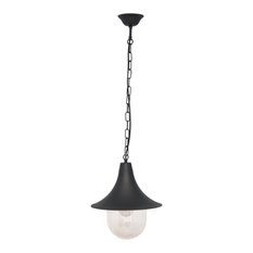 Lampa ogrodowa wisząca K-8131 BOSTON 26x83x26 cm do ogrodu czarny - Miniaturka zdjęcia nr 1