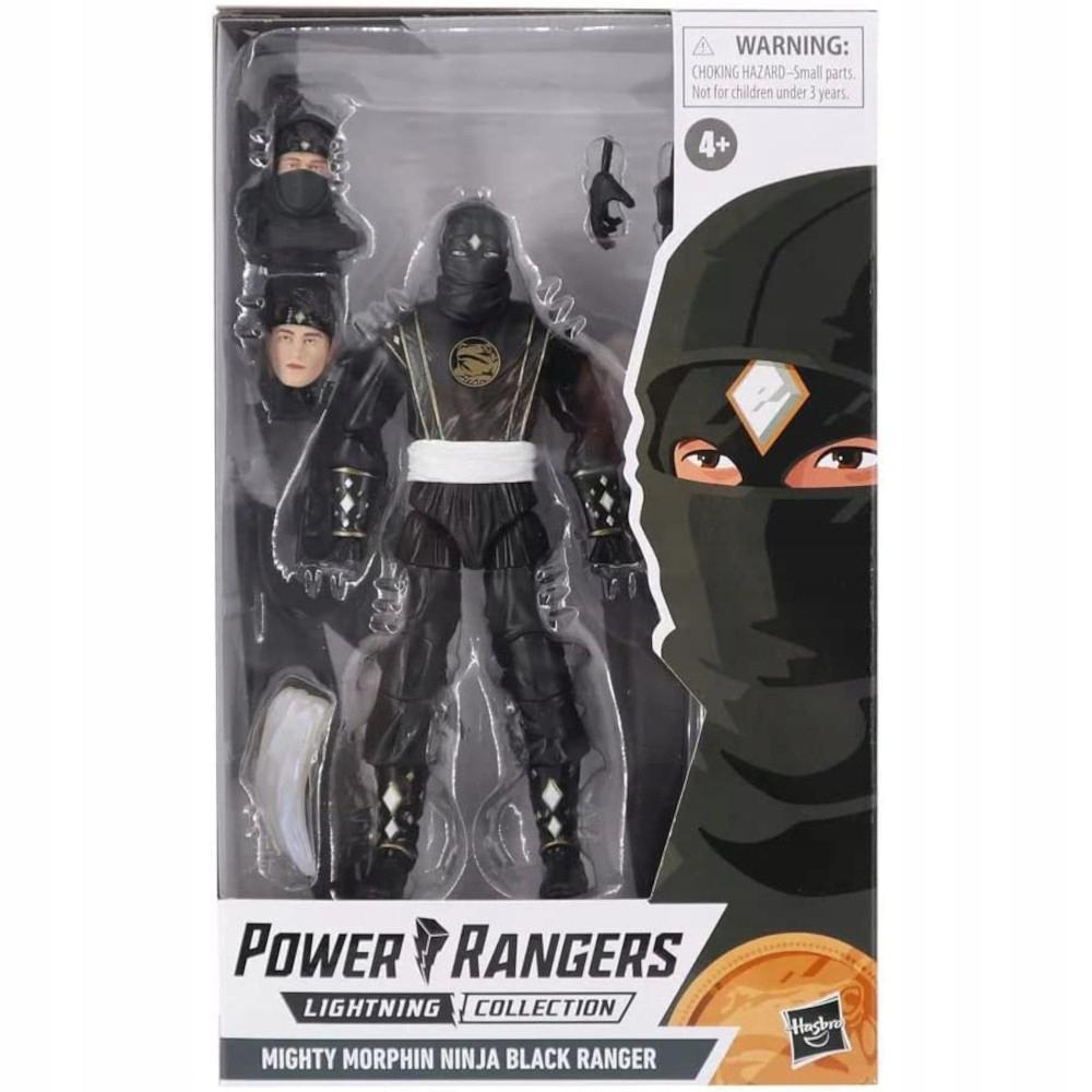 Figurka POWER RANGERS czarny ranger mighty morphin ninja dla dziecka nr. 2