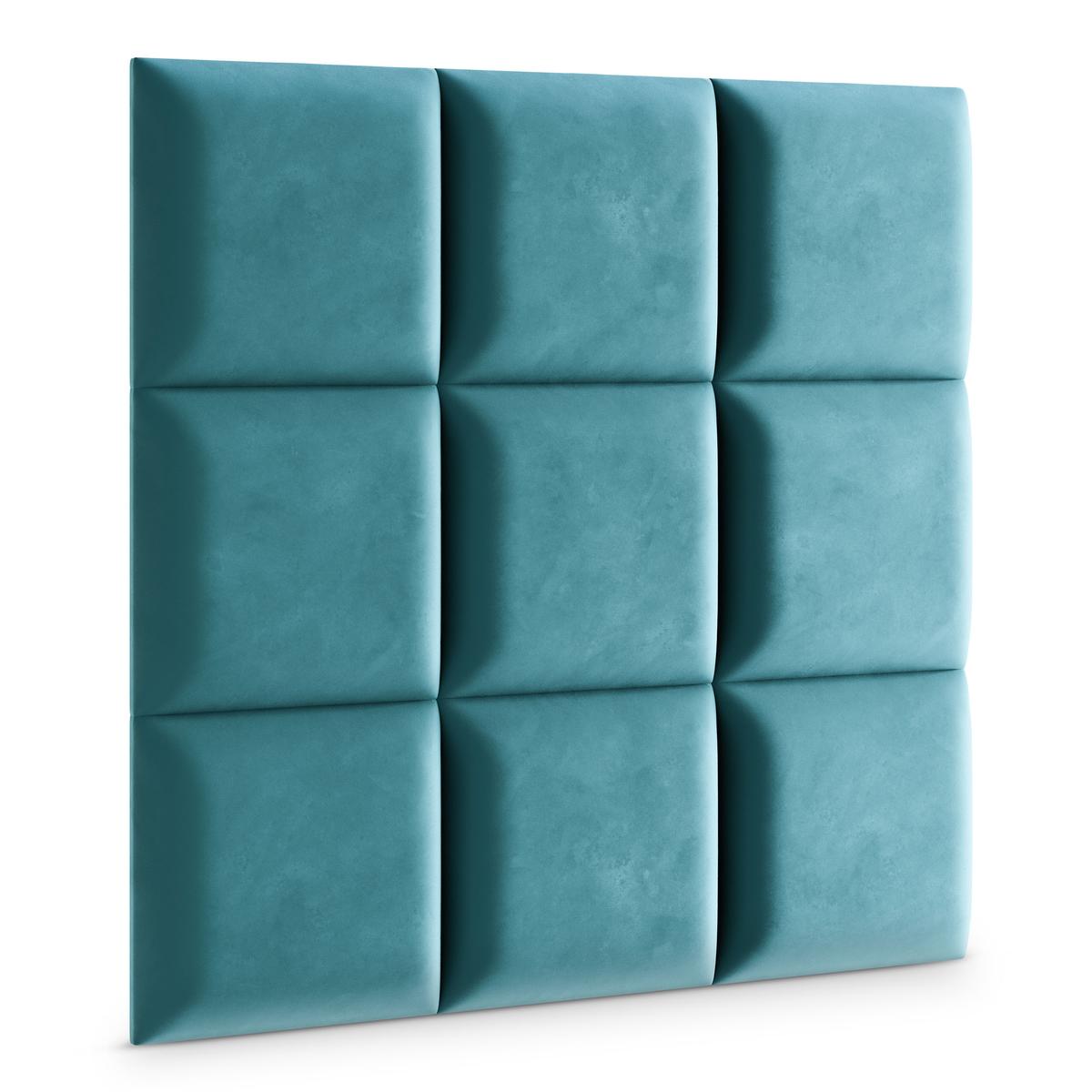 Panele tapicerowane 40x40 na ścianę magic velvet morski nr. 3