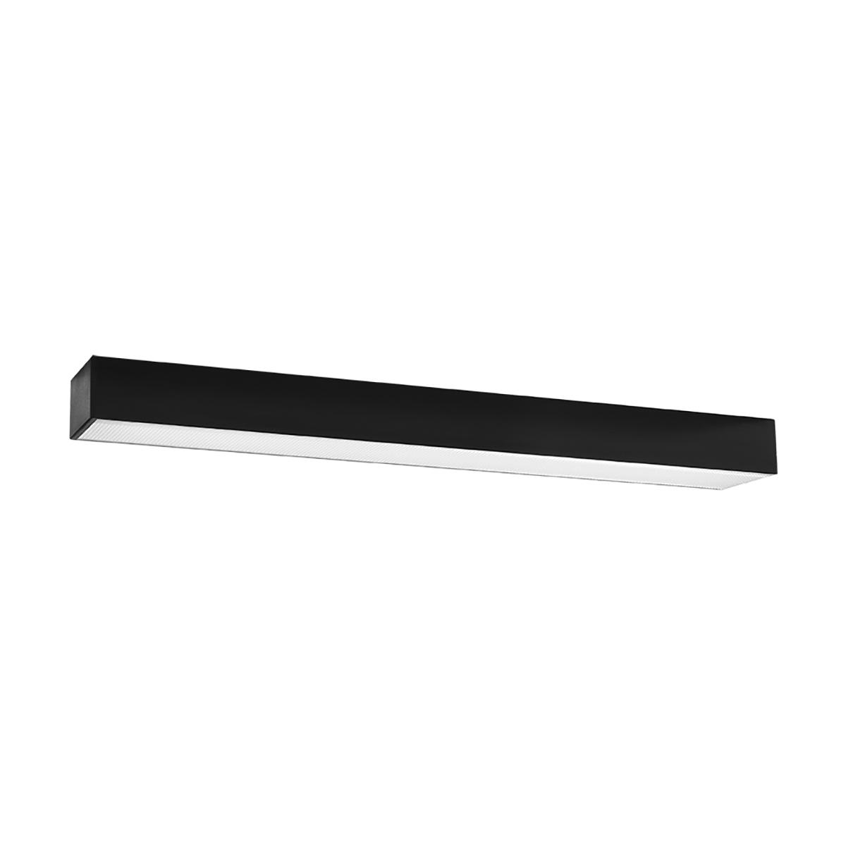 Plafon PINNE 67 czarny 4000K 6x6x67cm nowoczesna lampa LED do salonu nr. 1