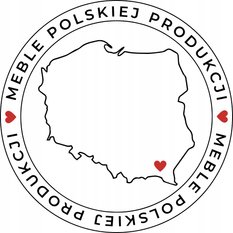 Szafka łazienkowa TREND 80 cm z regałem i blatem biały dąb craft - Miniaturka zdjęcia nr 16