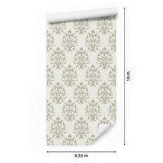 Tapeta Ścienna Beżowe ORNAMENTY Damasceńskie Dekor  - Miniaturka zdjęcia nr 2
