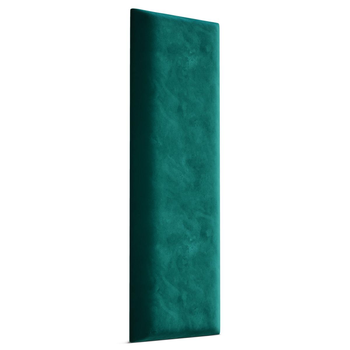 Panele tapicerowane 70x15 cm na ścianę magic velvet turkusowy
