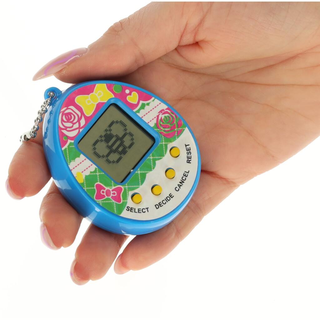 Zabawka Tamagotchi elektroniczna gra jajko niebieskie nr. 1