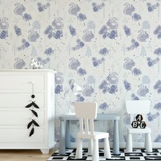 Tapeta Dziecięca Zwierzęta Leśne WIEWIÓRKI Drzewa  - Miniaturka zdjęcia nr 7