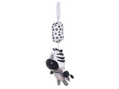 Grzechotka zawieszka sensoryczna kontrastowa zebra - Miniaturka zdjęcia nr 6