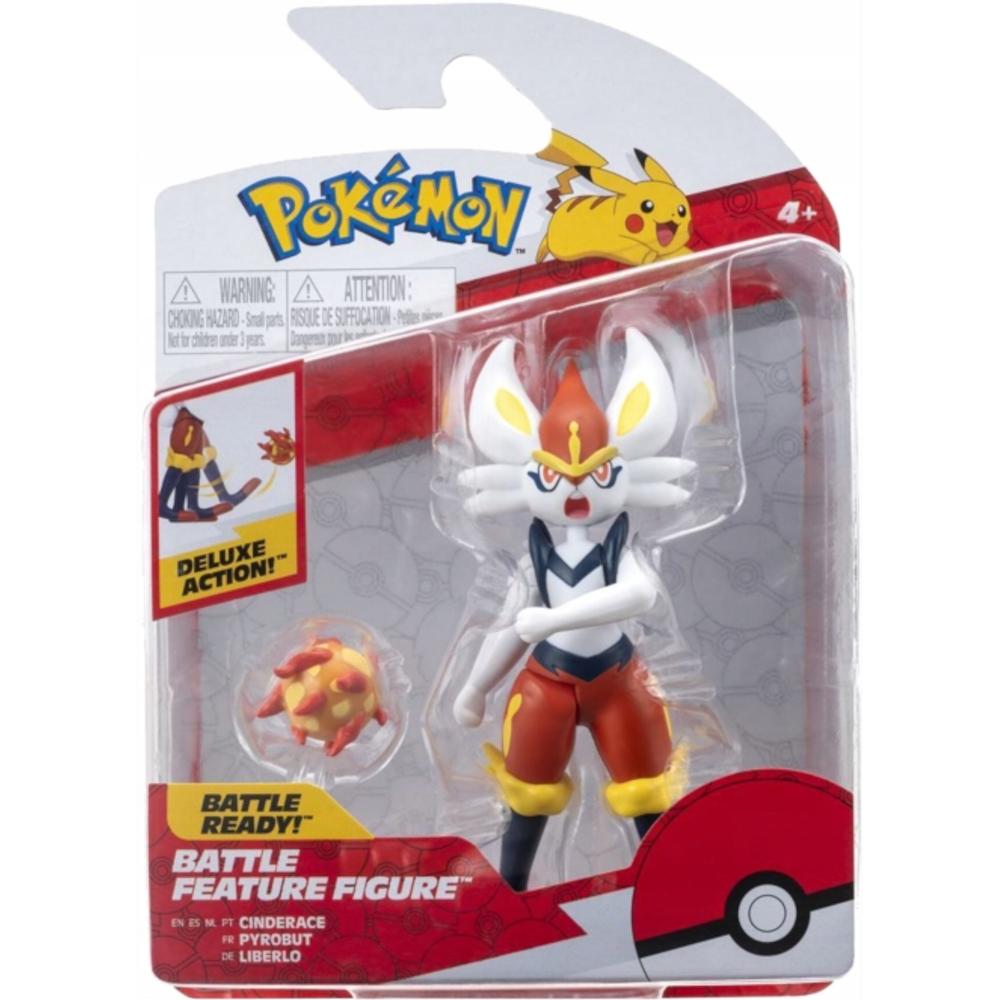 POKEMON ORYGINALNA FIGURKA DELUXE CINDERACE