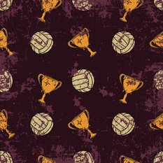 Tapeta Młodzieżowa SPORT Siatkówka Puchary Dekor  - Miniaturka zdjęcia nr 6