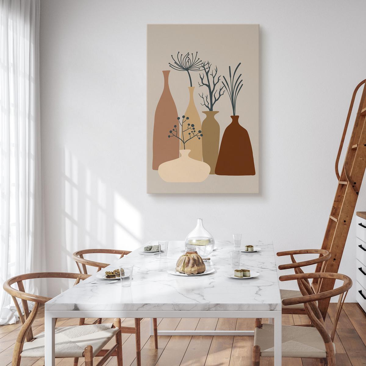 Obraz Na Płótnie Rośliny Styl Boho Minimalizm Martwa Natura 80x120cm nr. 4