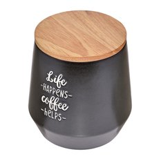 Pojemnik na kawę Coffee Culture 1 l Cilio czarny - Miniaturka zdjęcia nr 2