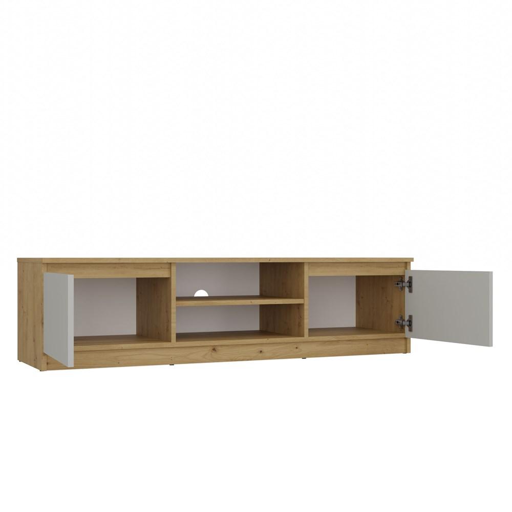 Szafka RTV Malwa 36x140x40 cm do salonu dąb artisan kaszmir beż nr. 13