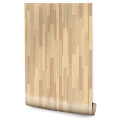 Tapeta Do Salonu DREWNIANE Paski Ozdoba Parkiet  - Miniaturka zdjęcia nr 1