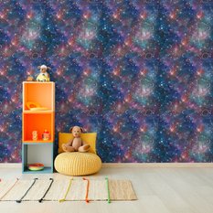 Tapeta kosmos galaxy planety do pokoju chłopca  - Miniaturka zdjęcia nr 3