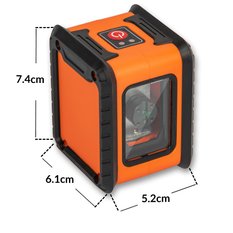 Zestaw Poziomica laserowa Heckermann XRX010 v.2 + Tripod Laser Krzyżowy - Miniaturka zdjęcia nr 3