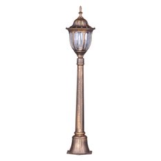 Lampa ogrodowa stojąca K-6007A/L / VASCO 20x110x22 cm do ogrodu czarny/złoty - Miniaturka zdjęcia nr 1