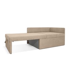Łóżko dziecięce Viluś 108x81x78 cm sofa narożnik jednoosobowy do pokoju z funkcją spania i przechowywania dla dzieci beżowy - Miniaturka zdjęcia nr 17